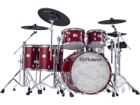 <b>E-DRUM Roland VAD716-GC GLOSS CHERRY Kit 6-pcs Cascos Madeira BD 22 Modulo Roland V71</b> <b>E-DRUM Roland VAD716-GC GLOSS CHERRY Kit 6-pcs Cascos Madeira BD 22 Modulo Roland V71</b>